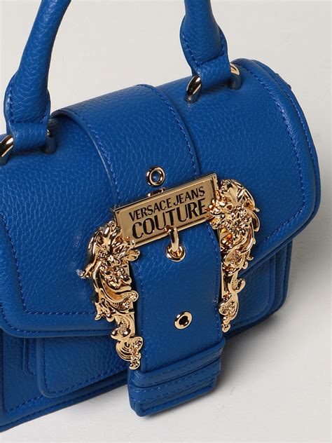 versace jeans couture bag blue